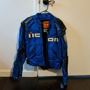 Icon textile motorcycle jacket M